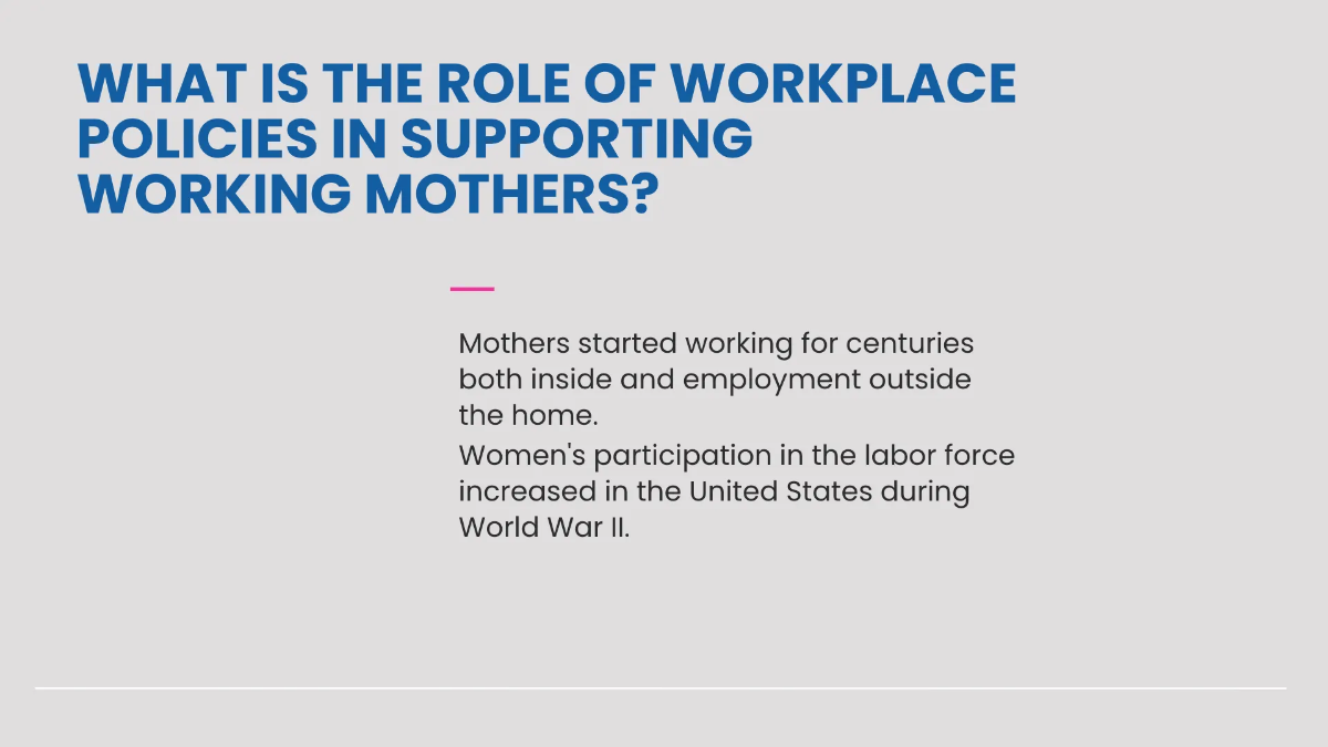 Free Professional Mother's Day Presentation Template to Edit Online