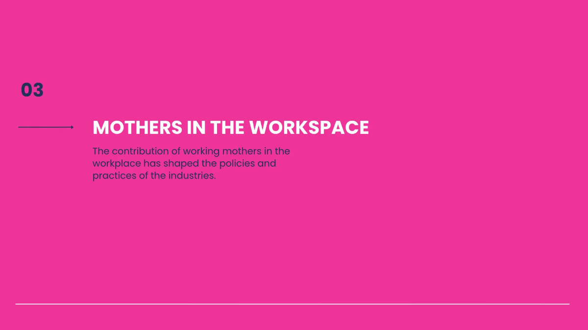 Free Professional Mother's Day Presentation Template to Edit Online