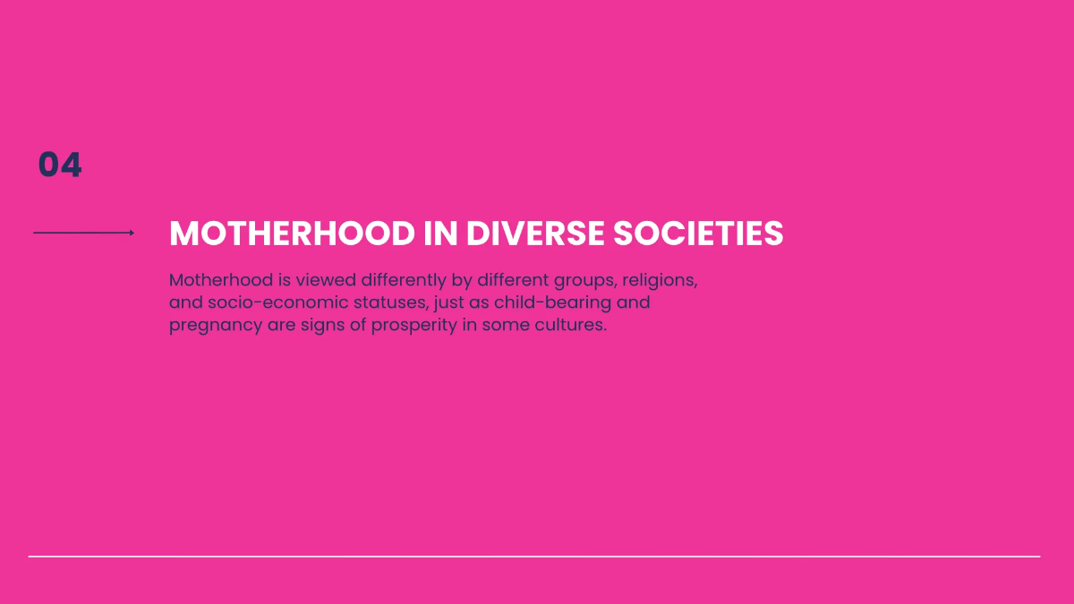 Free Professional Mother's Day Presentation Template to Edit Online