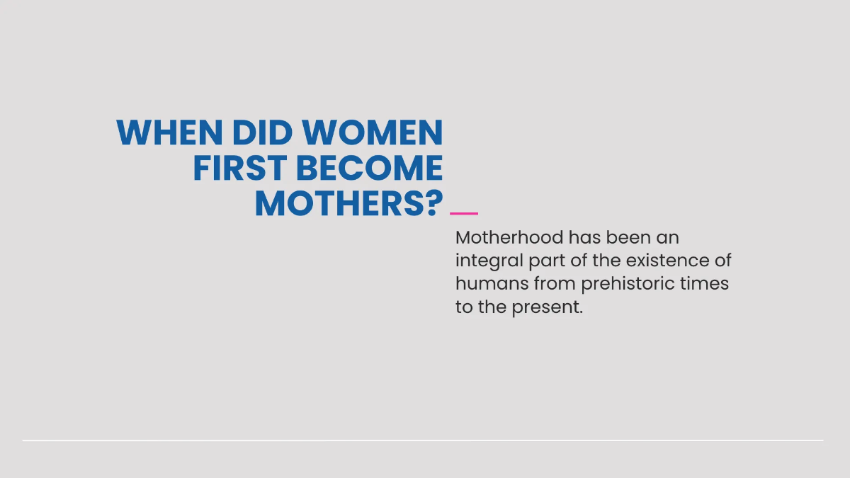 Free Professional Mother's Day Presentation Template to Edit Online