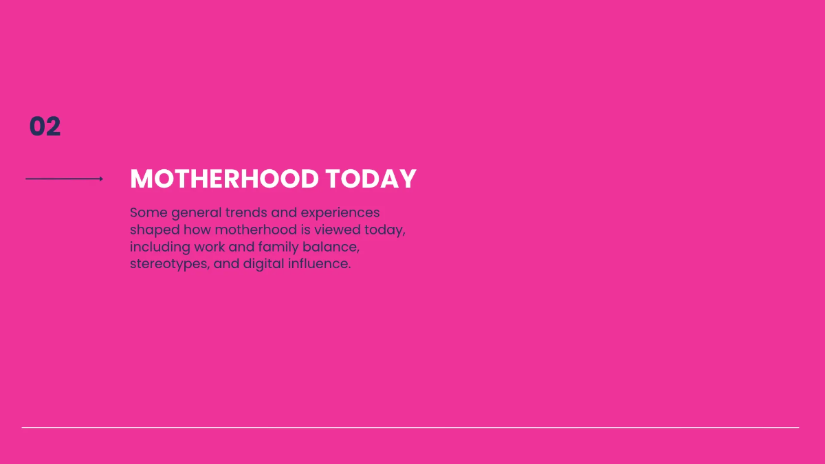 Free Professional Mother's Day Presentation Template to Edit Online