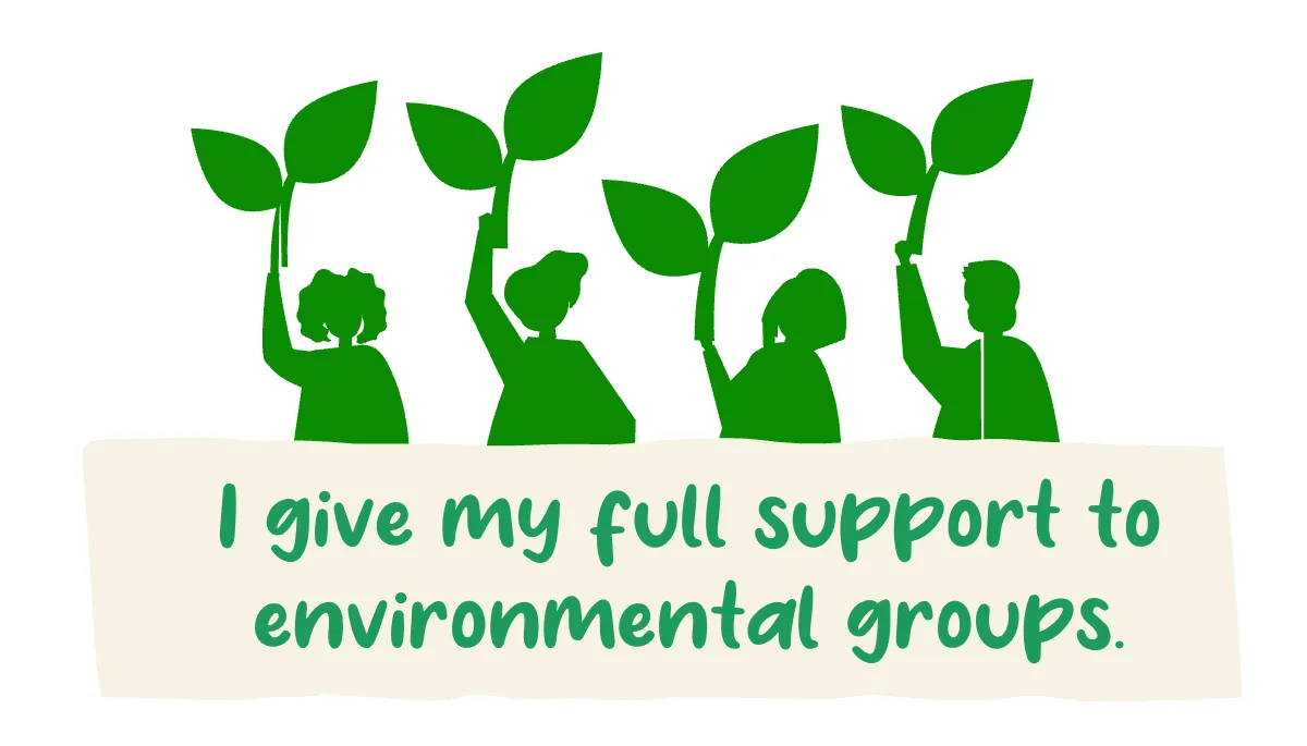 Free World Climate Affirmation Card  Template to Edit Online