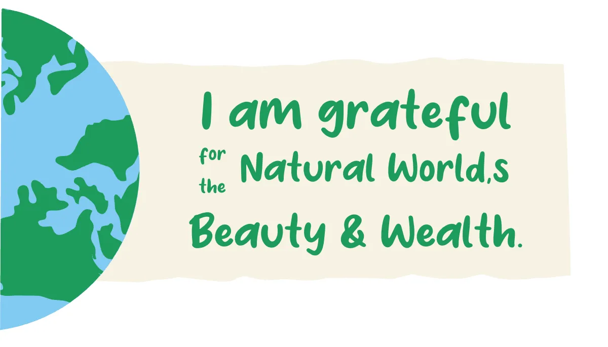 Free World Climate Affirmation Card  Template to Edit Online