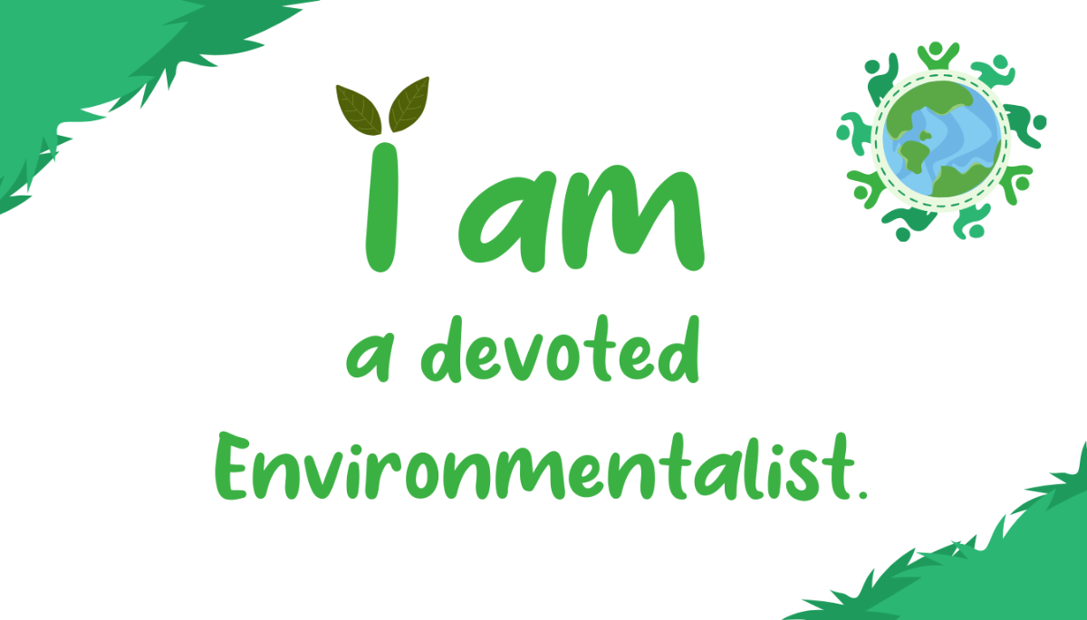 Free World Climate Affirmation Card  Template