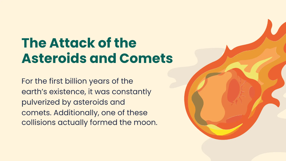 Free Earth History Presentation Template to Edit Online