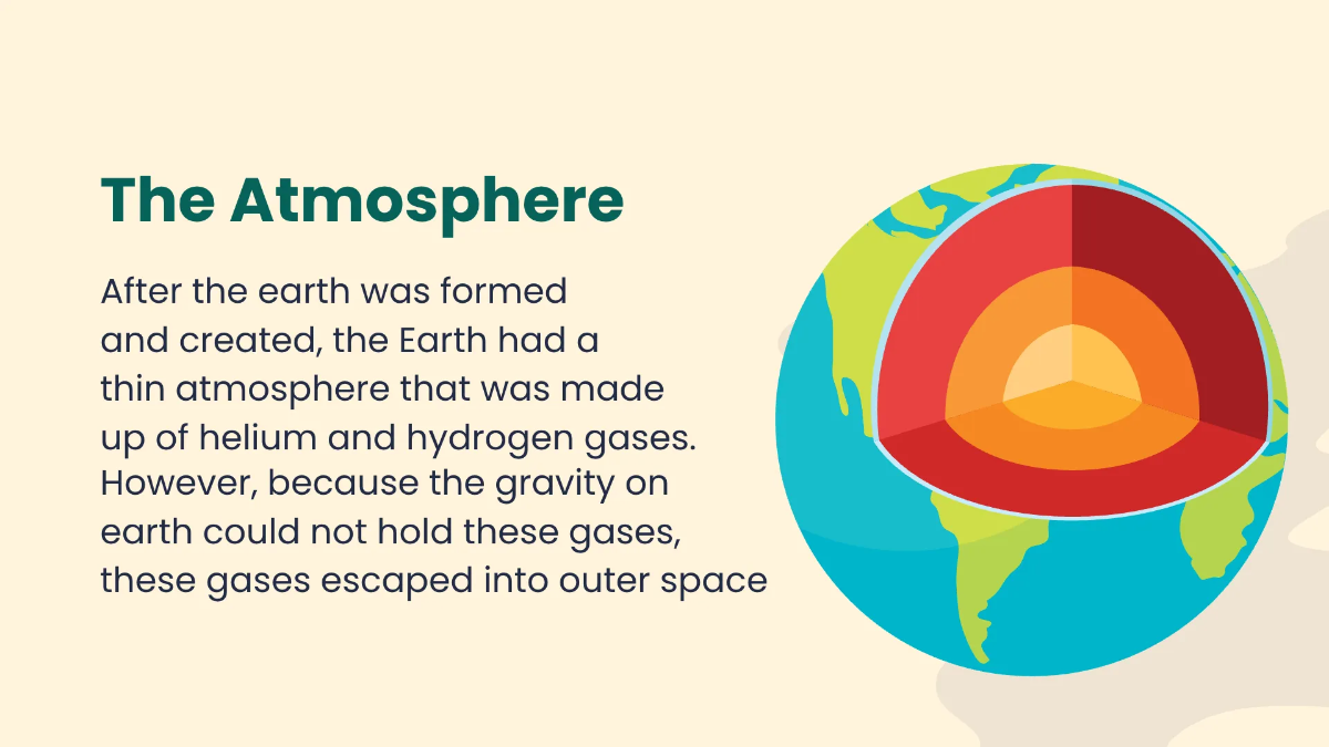 Free Earth History Presentation Template to Edit Online