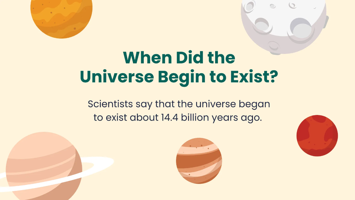 Free Earth History Presentation Template to Edit Online