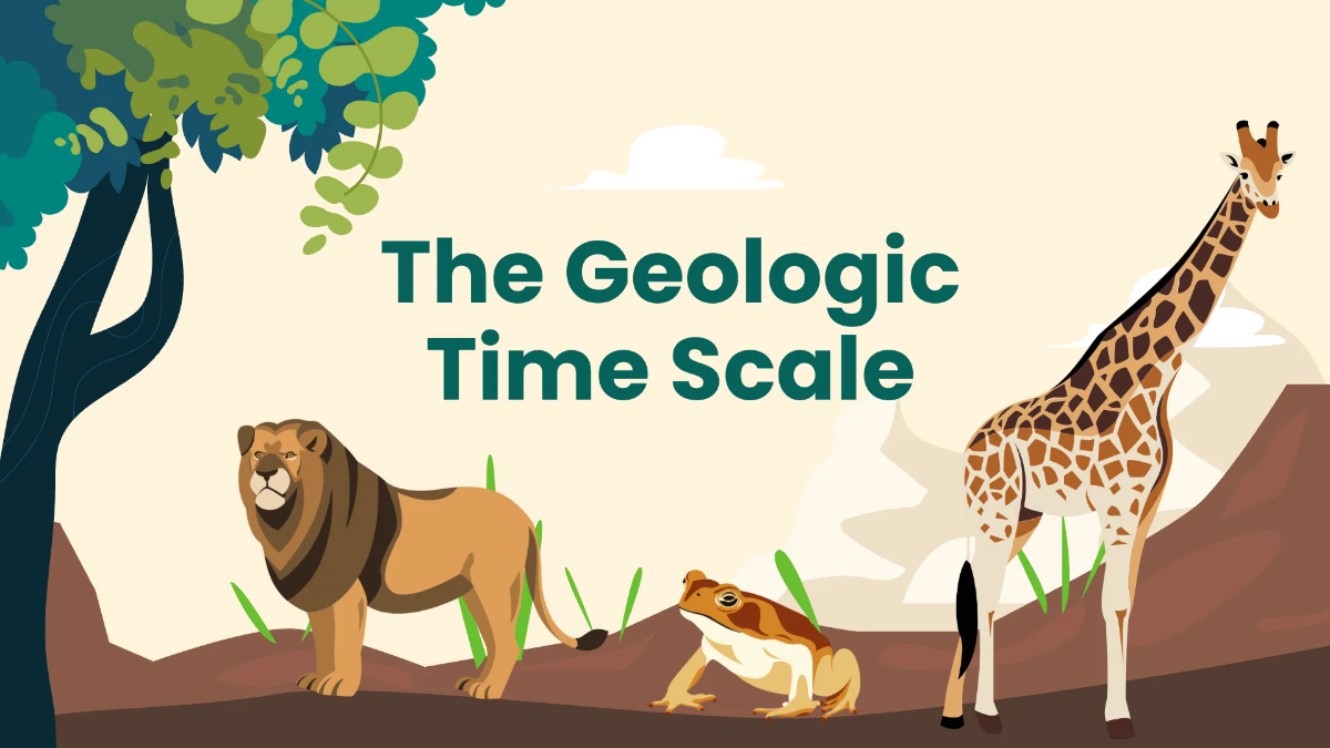 Free Earth History Presentation Template to Edit Online