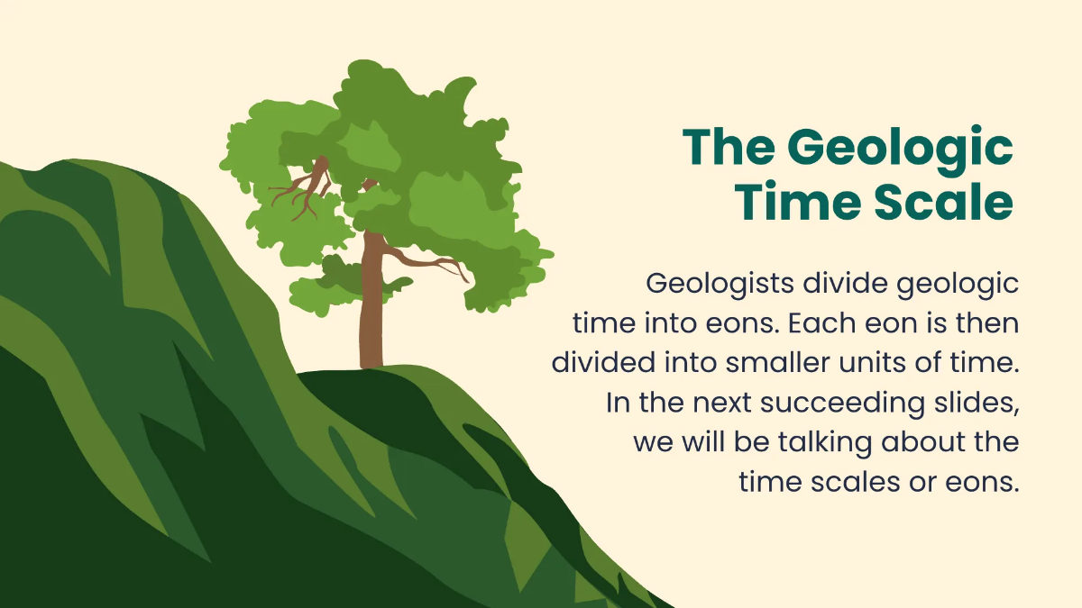 Free Earth History Presentation Template to Edit Online