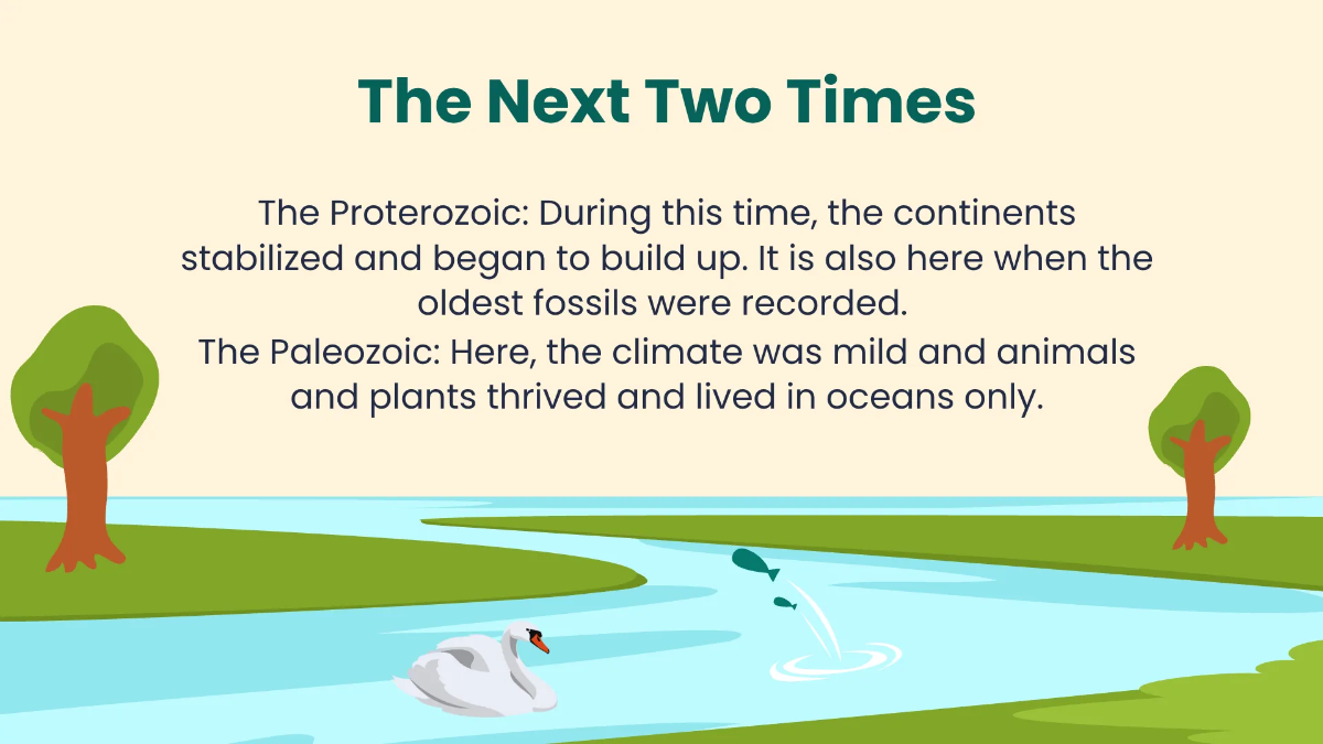 Free Earth History Presentation Template to Edit Online