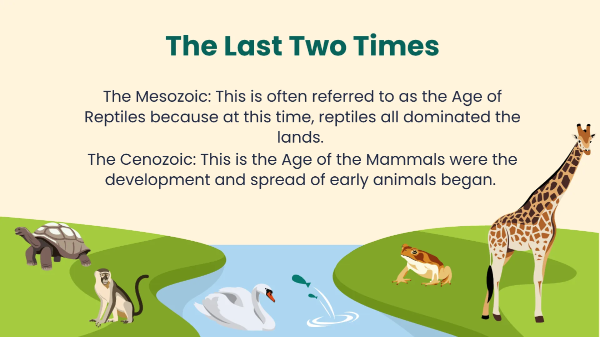 Free Earth History Presentation Template to Edit Online