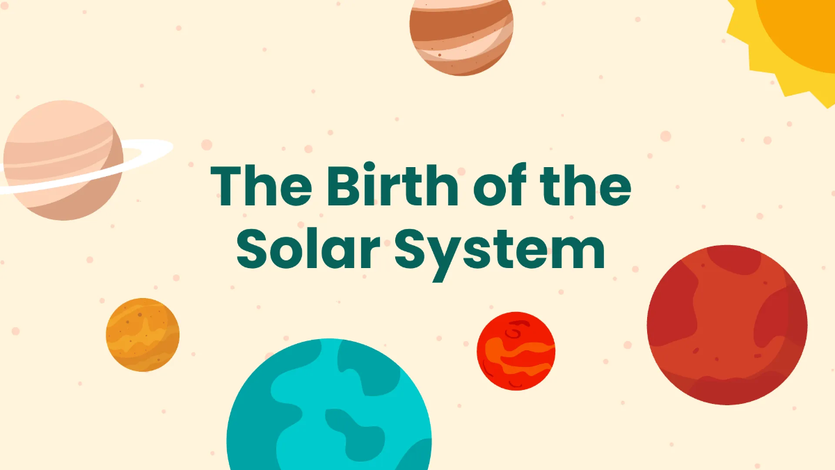 Free Earth History Presentation Template to Edit Online