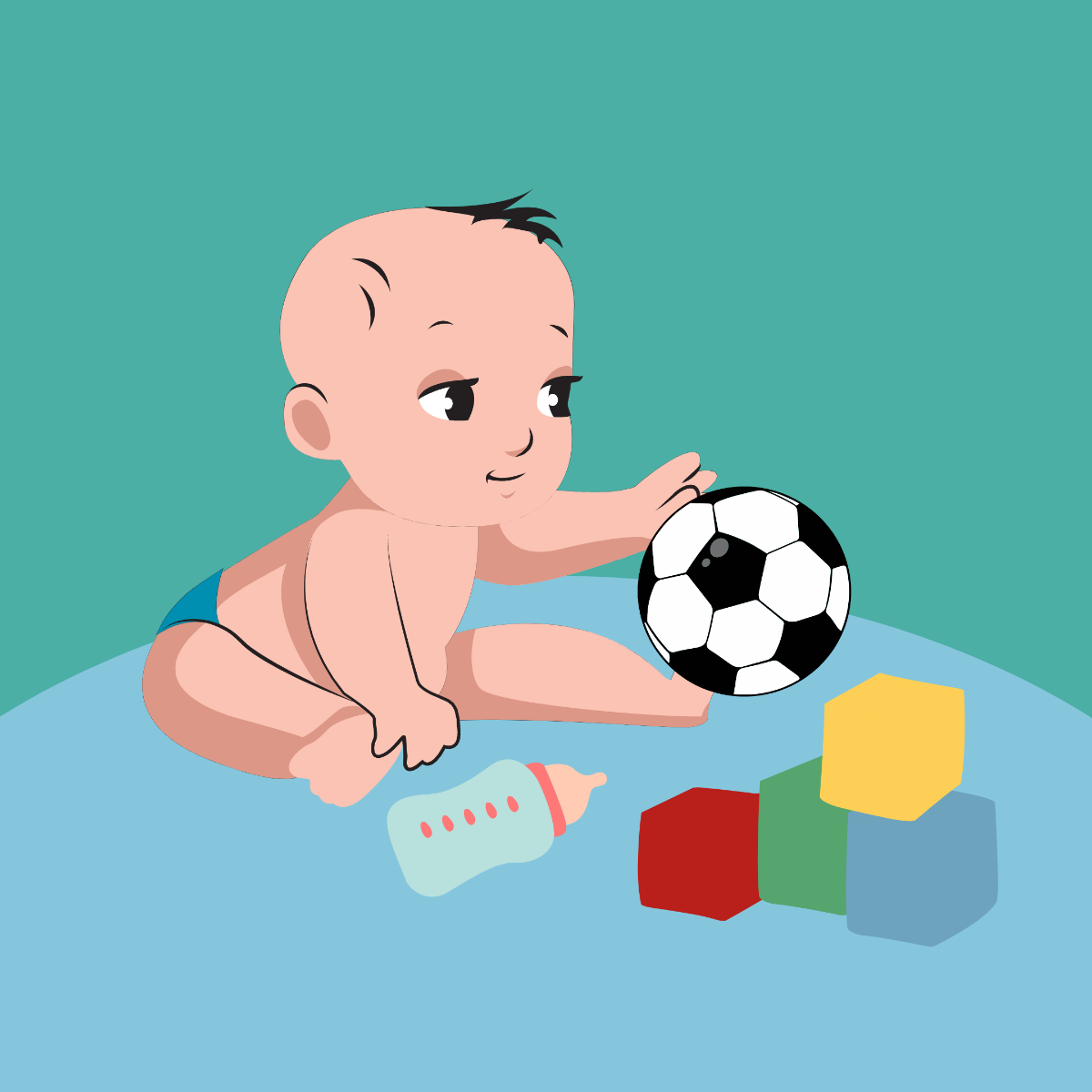 Free Baby Image Template