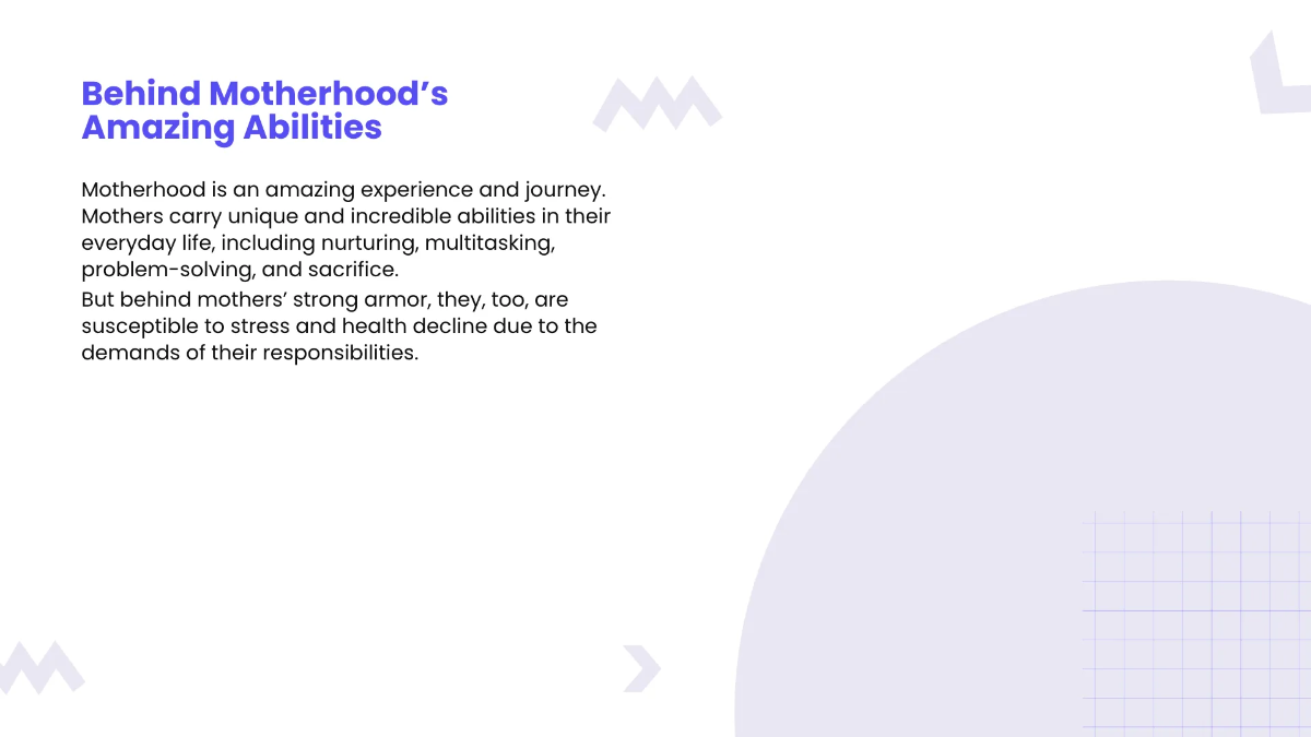 Free Mother's Day Infographics Presentation Template to Edit Online