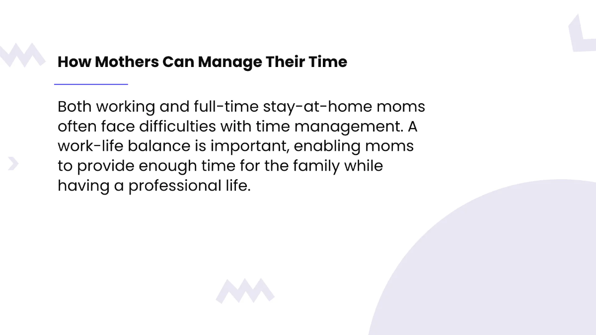 Free Mother's Day Infographics Presentation Template to Edit Online