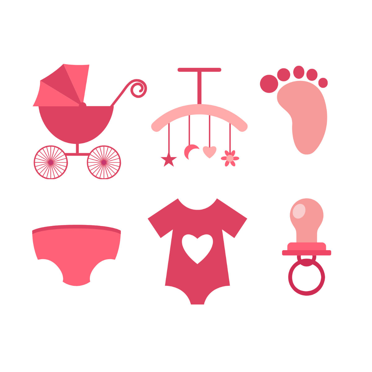 Free Baby Symbols Template
