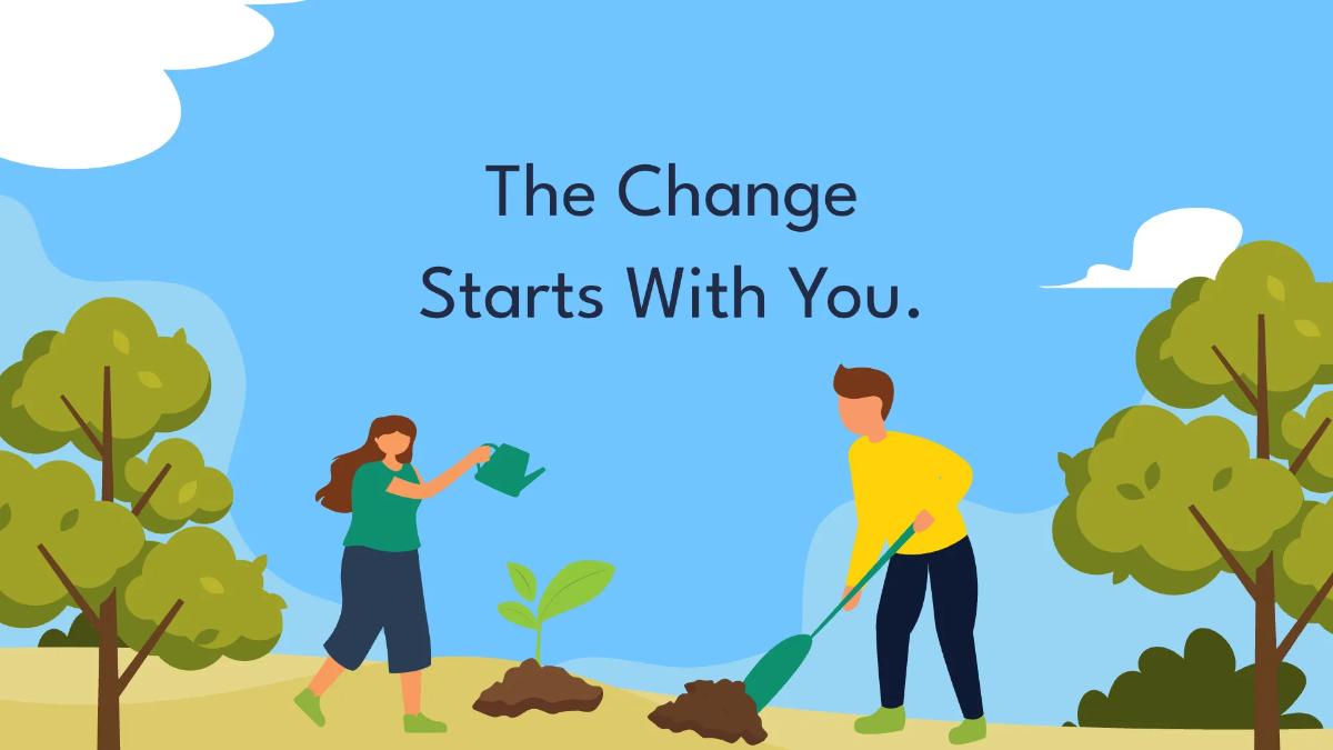 Free The Future of the Earth Presentation Template to Edit Online