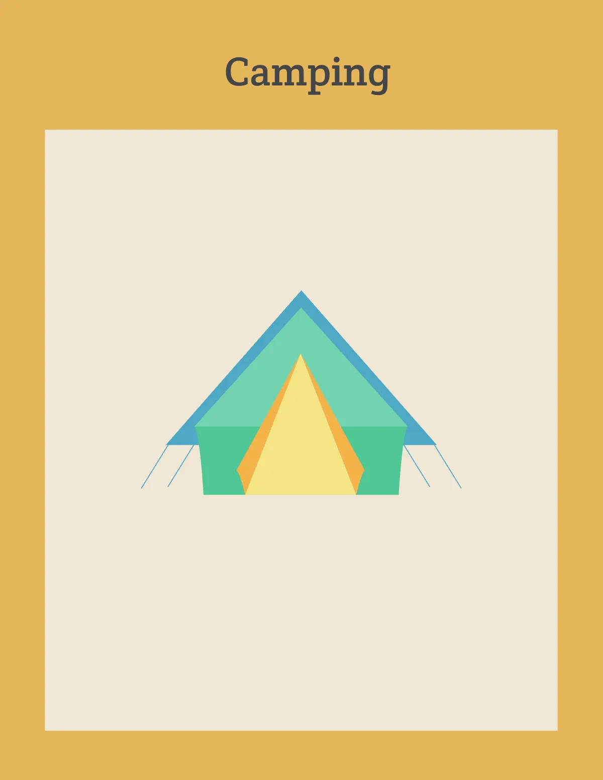 Free Summer Flashcard Template to Edit Online