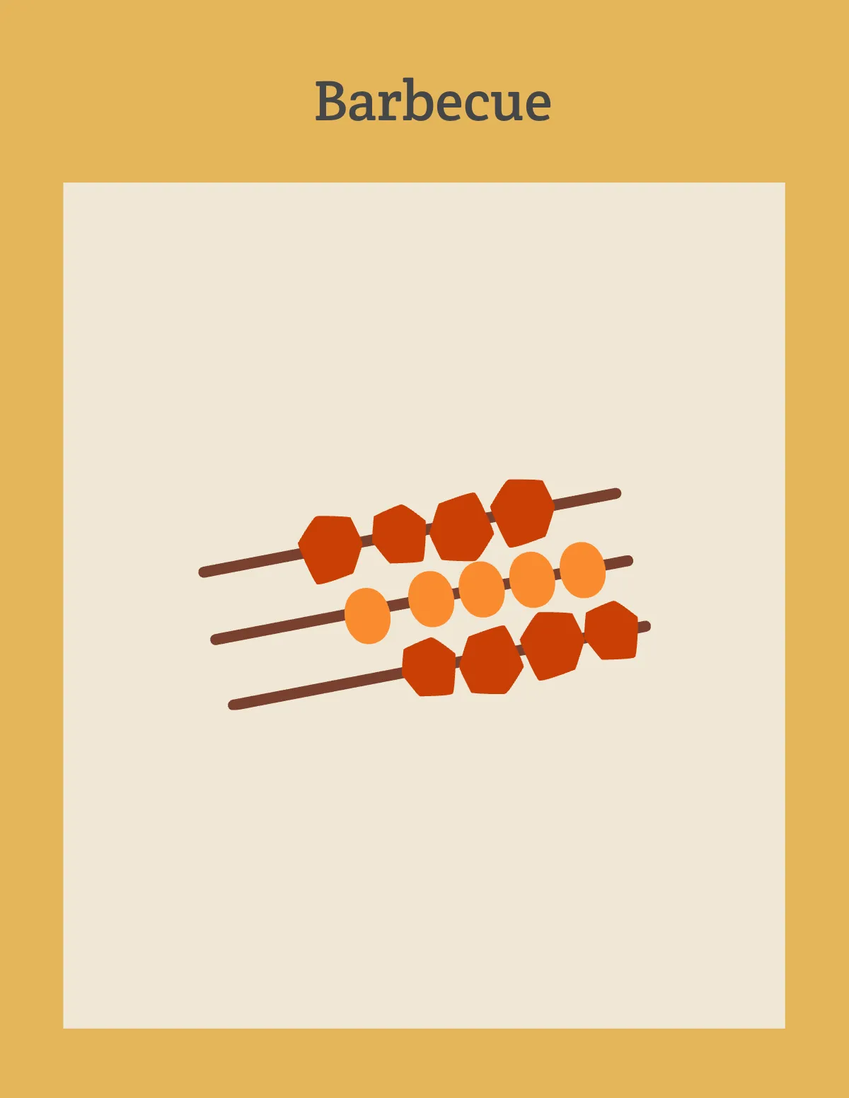 Free Summer Flashcard Template to Edit Online