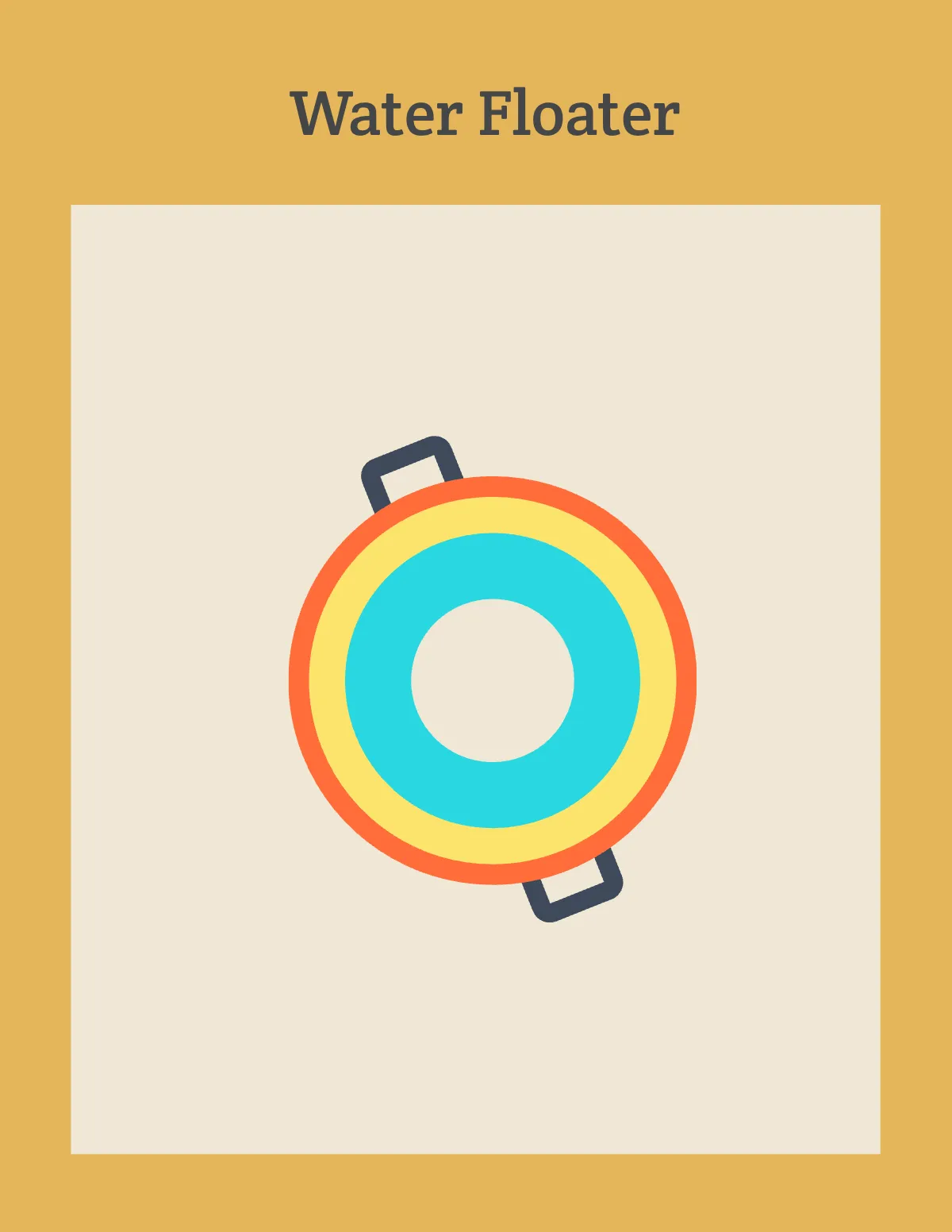 Free Summer Flashcard Template to Edit Online