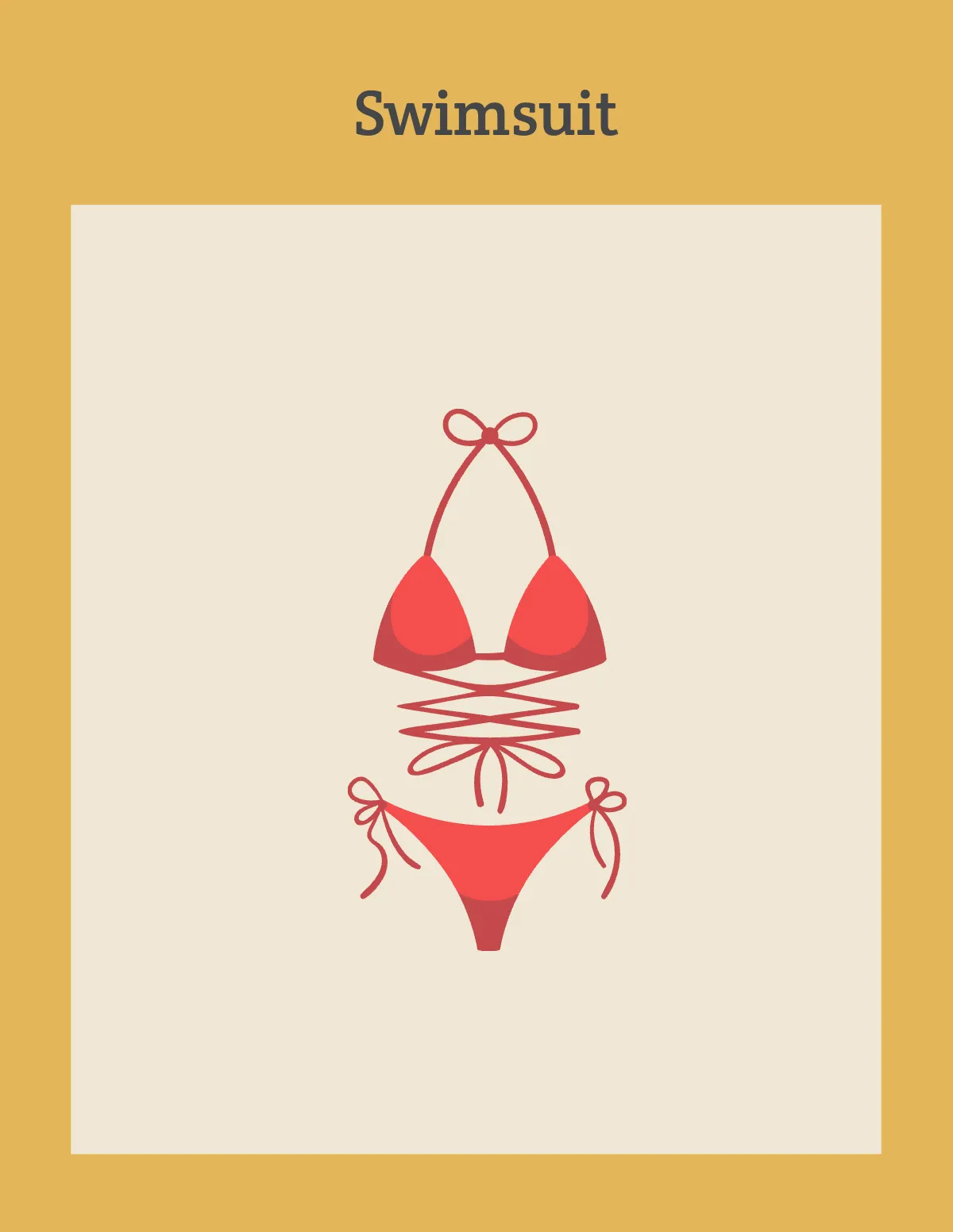 Free Summer Flashcard Template to Edit Online