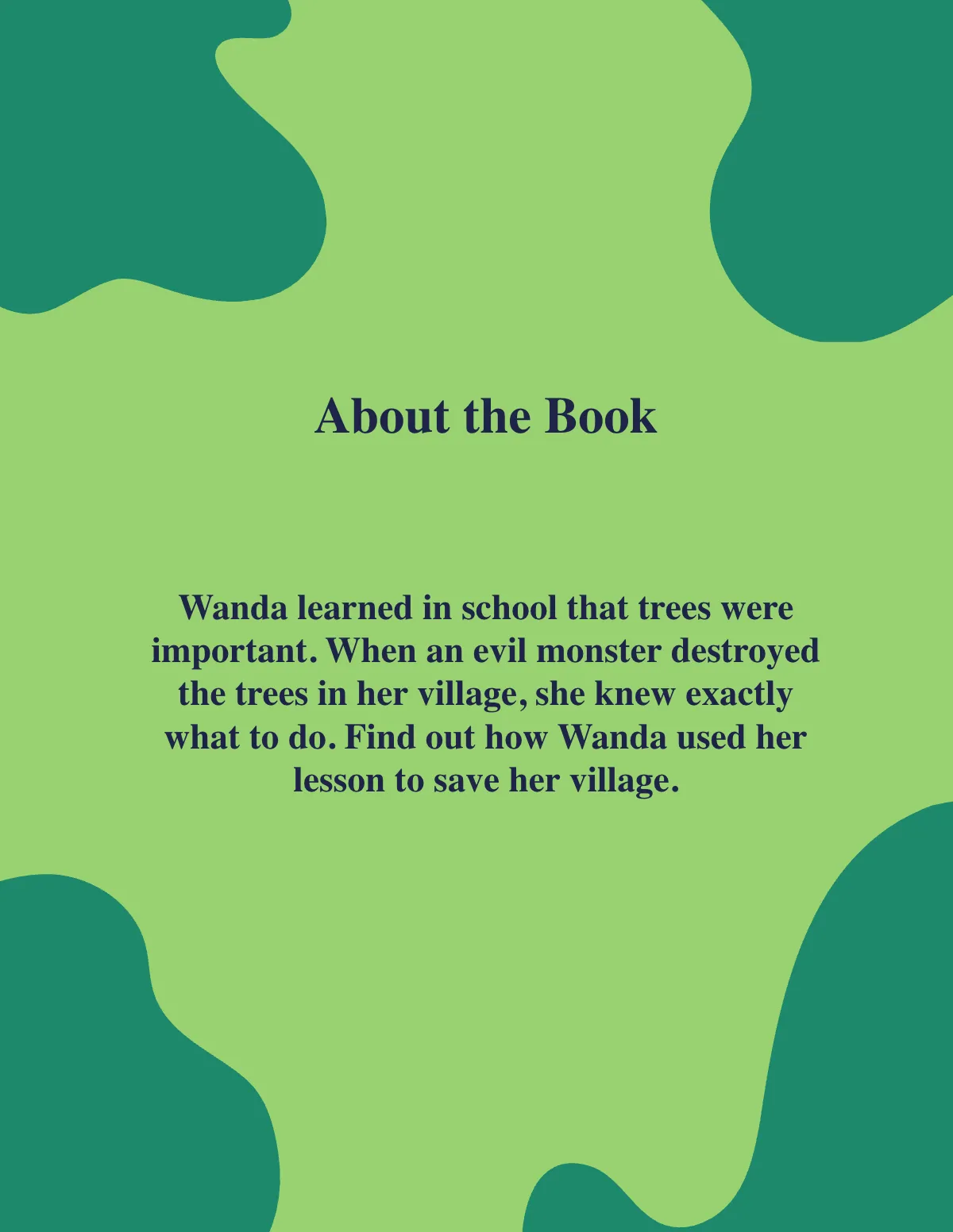 Free Climate Change Story Template to Edit Online