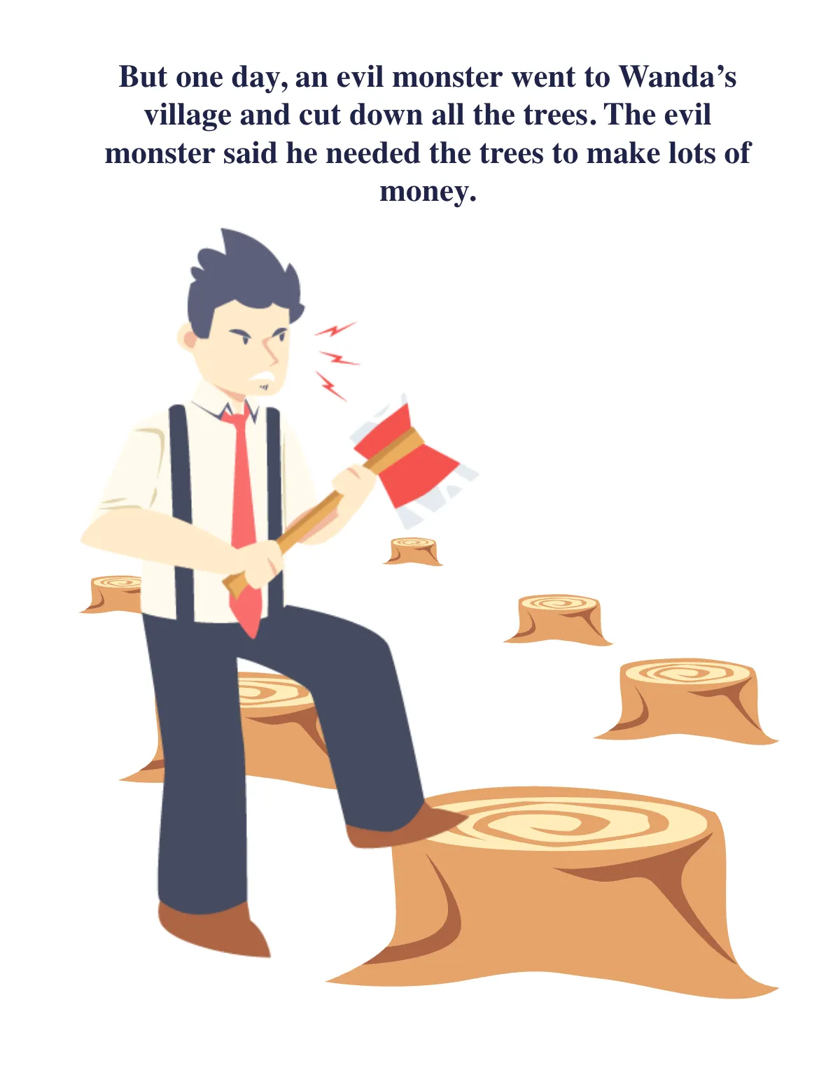 Free Climate Change Story Template to Edit Online