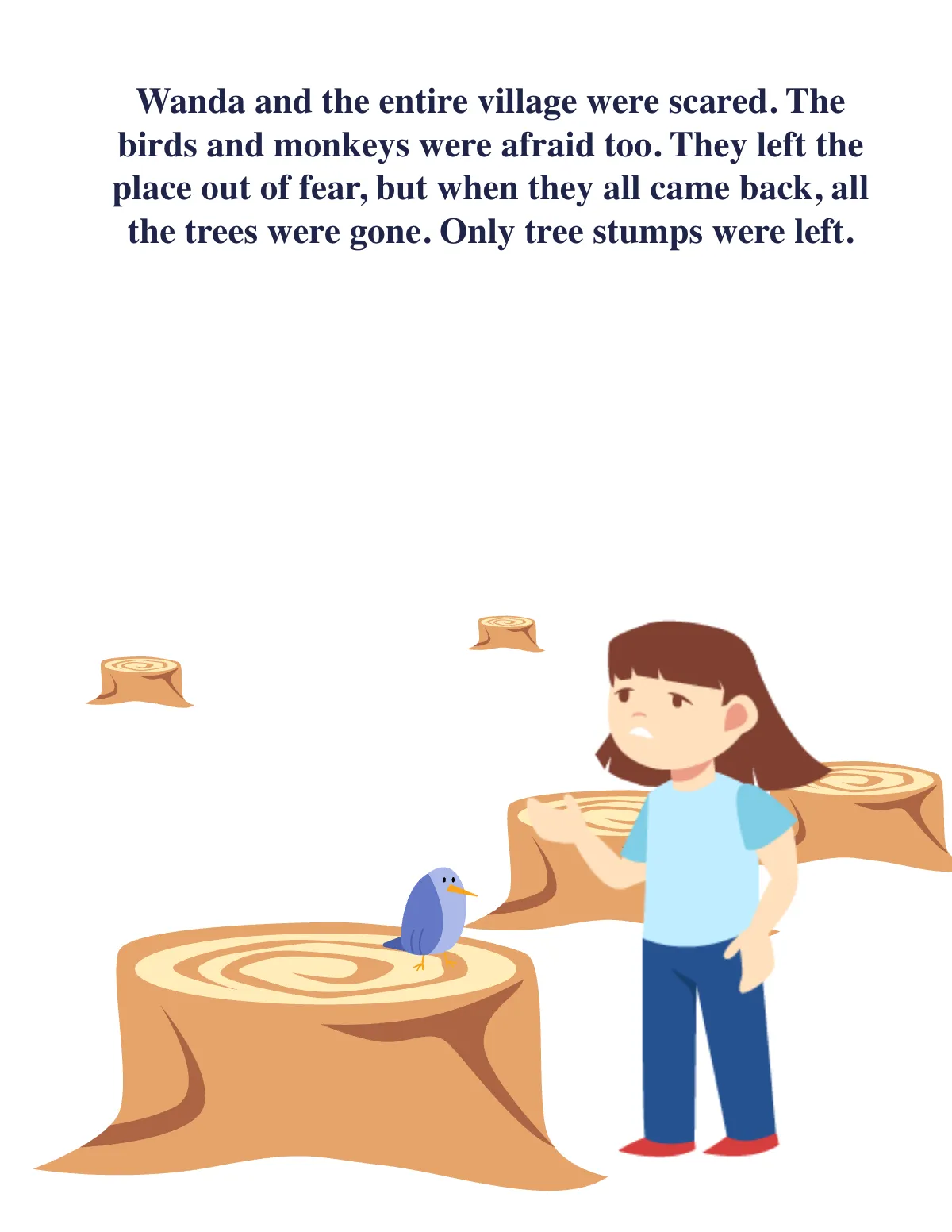 Free Climate Change Story Template to Edit Online