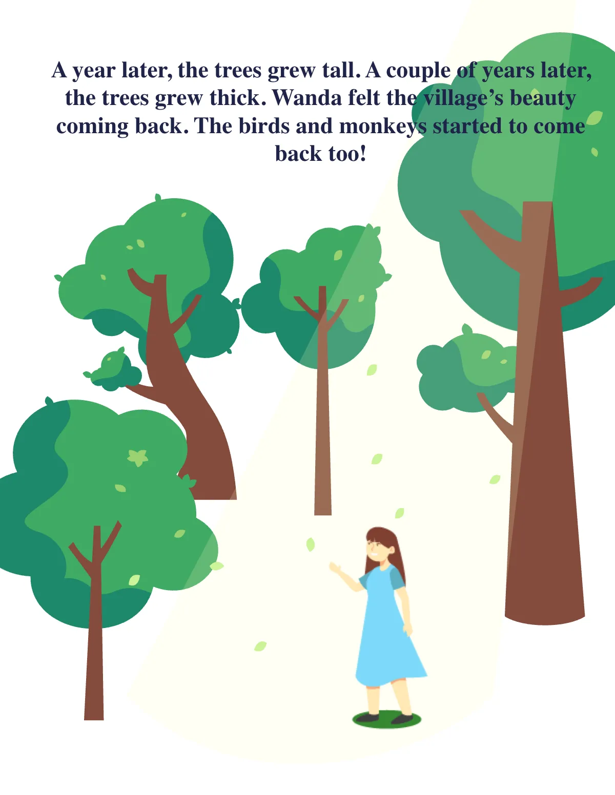 Free Climate Change Story Template to Edit Online