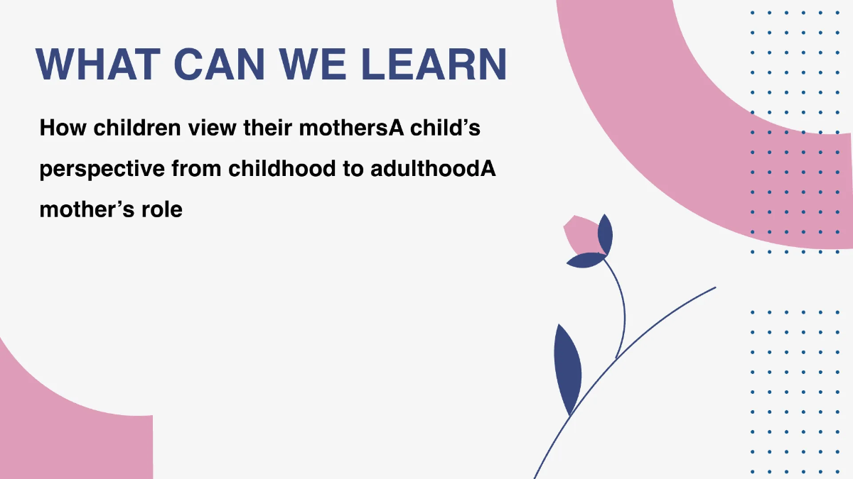 Free Mother's Day Background Presentation Template to Edit Online