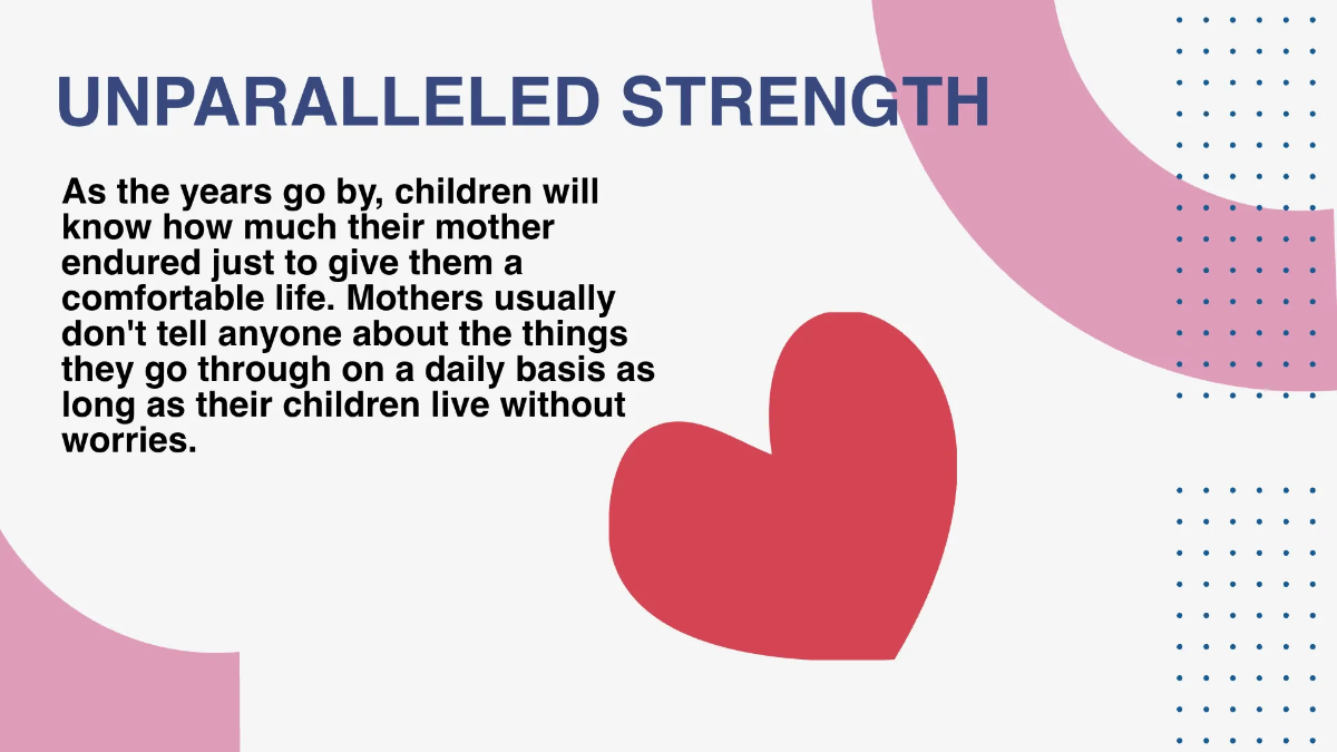 Free Mother's Day Background Presentation Template to Edit Online