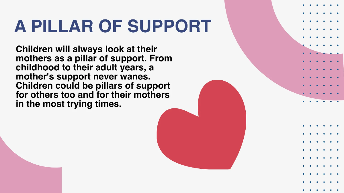 Free Mother's Day Background Presentation Template to Edit Online