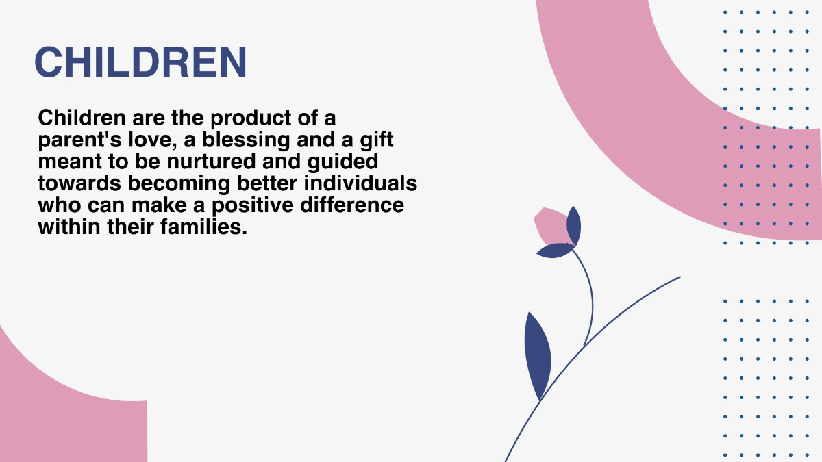 Free Mother's Day Background Presentation Template to Edit Online