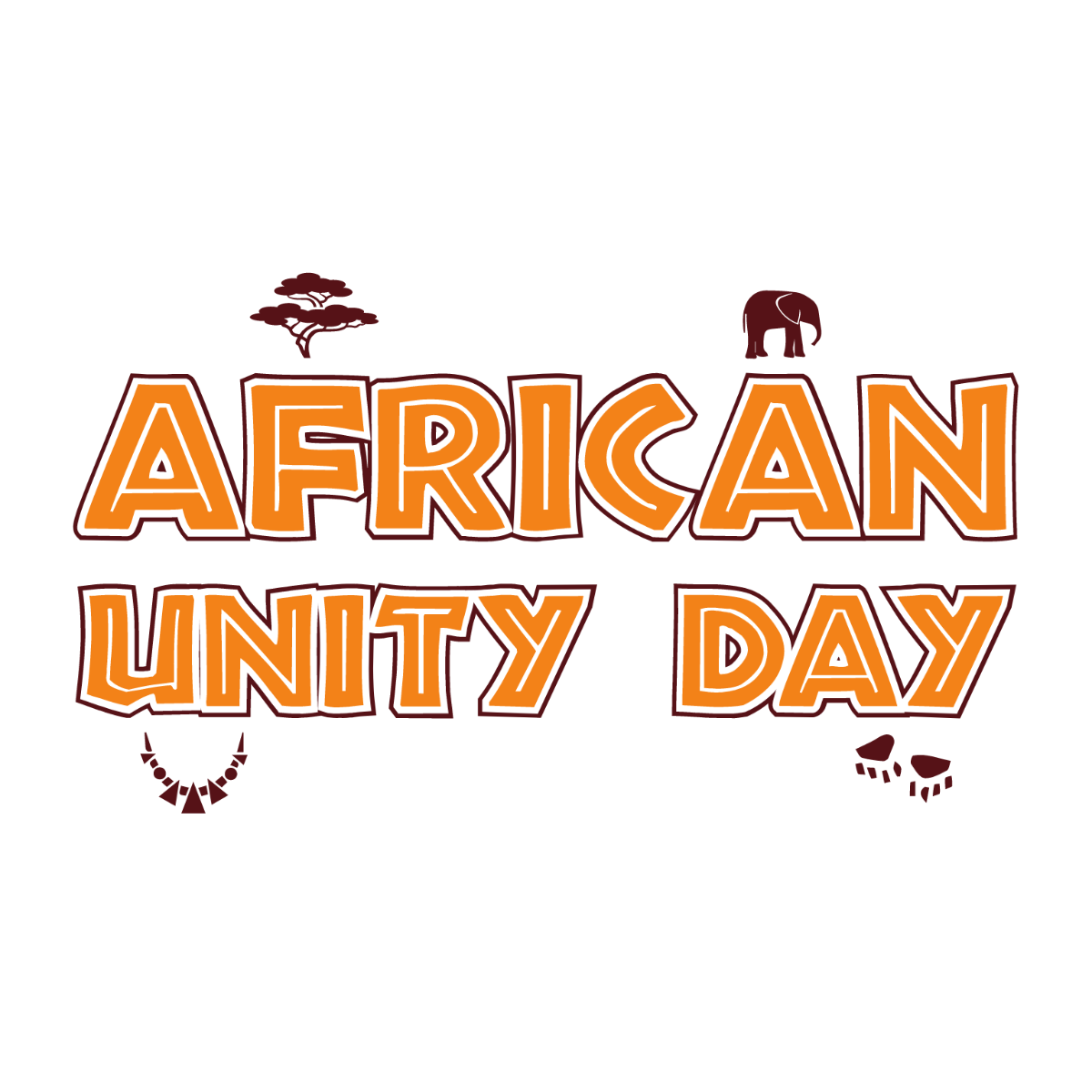 Free African Unity Day Text Effect Template