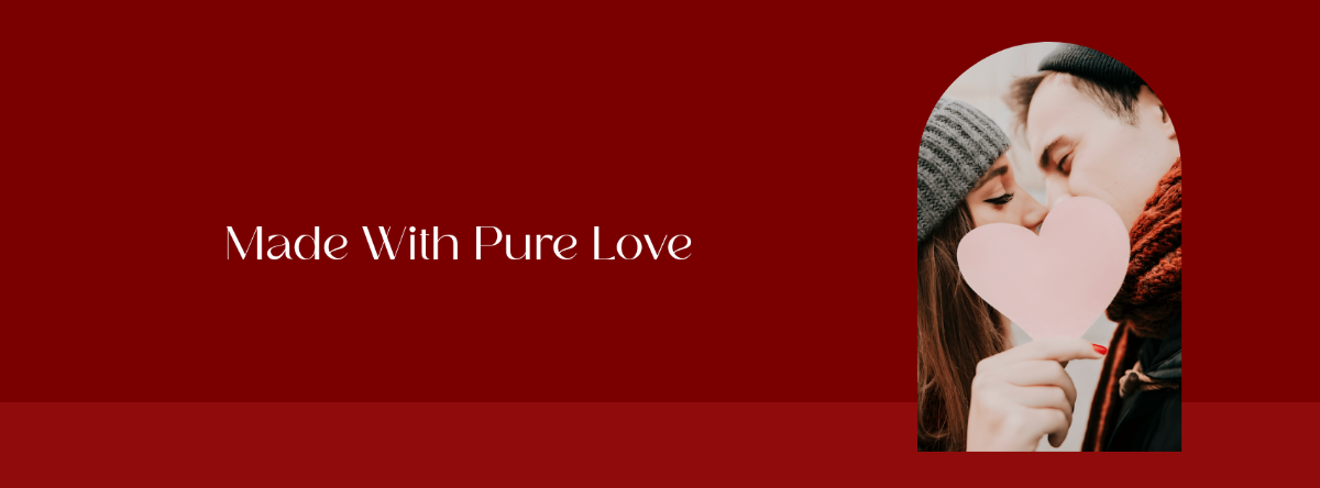Free Love Facebook Cover Banner Template to Edit Online