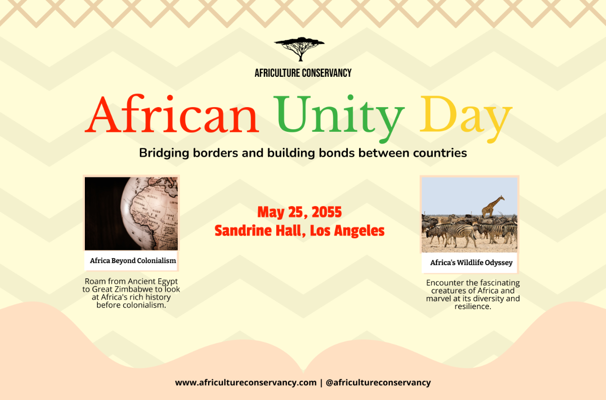 African Unity Day Banner Template
