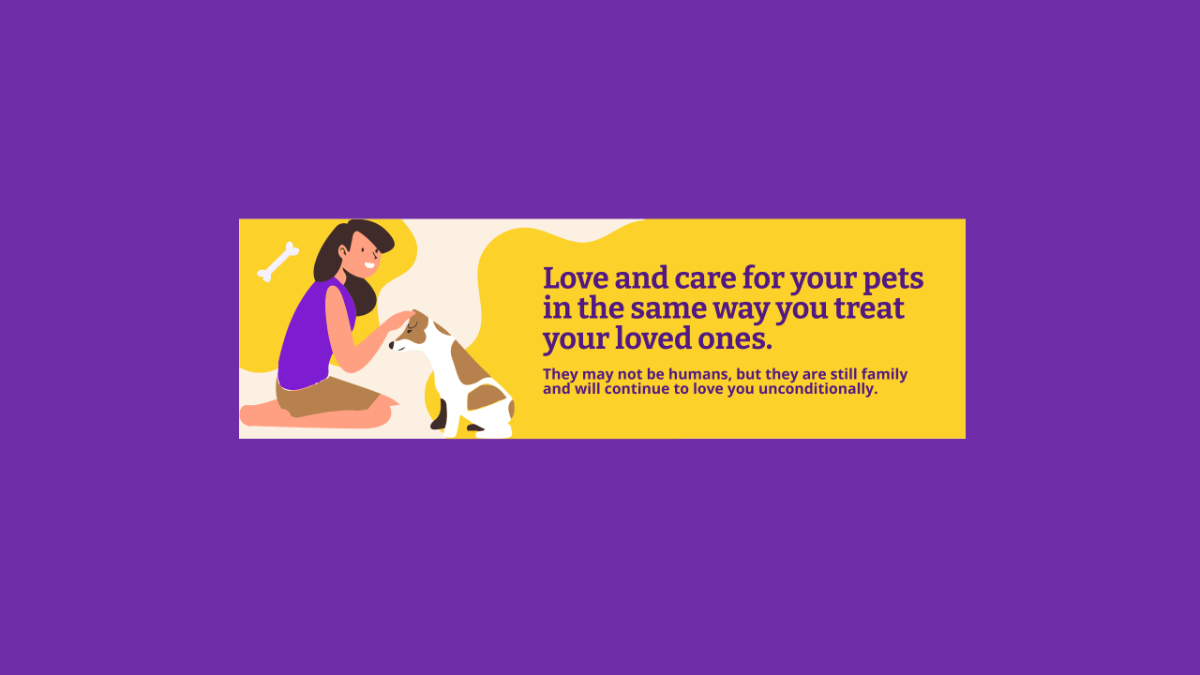 Pet Care Youtube Banner Template