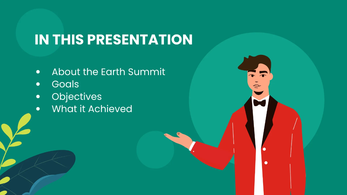 Free Earth Summit Presentation Template to Edit Online