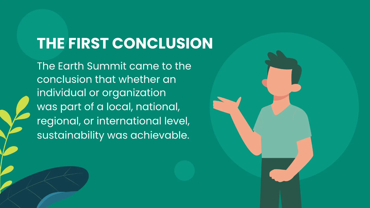 Free Earth Summit Presentation Template to Edit Online