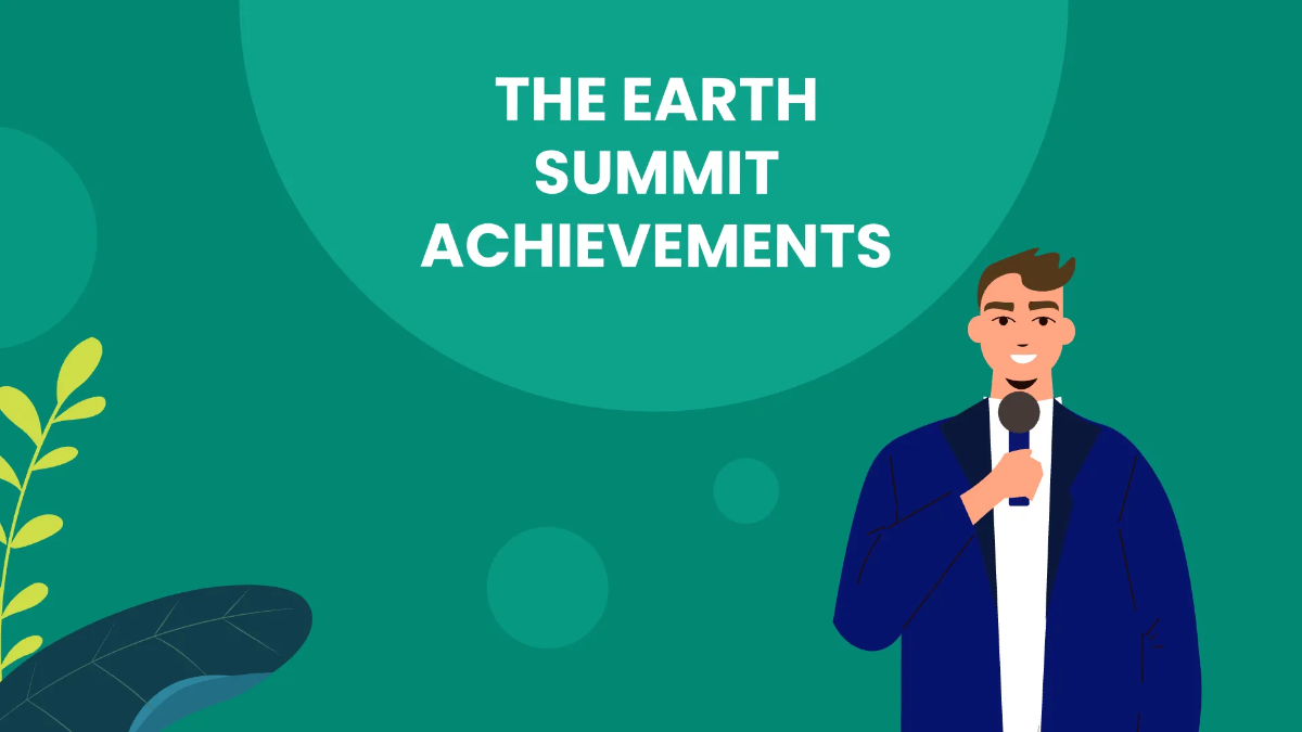 Free Earth Summit Presentation Template to Edit Online