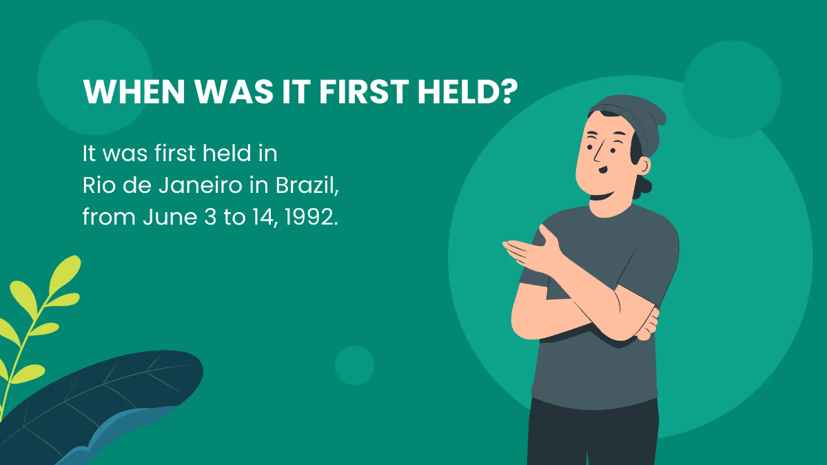 Free Earth Summit Presentation Template to Edit Online