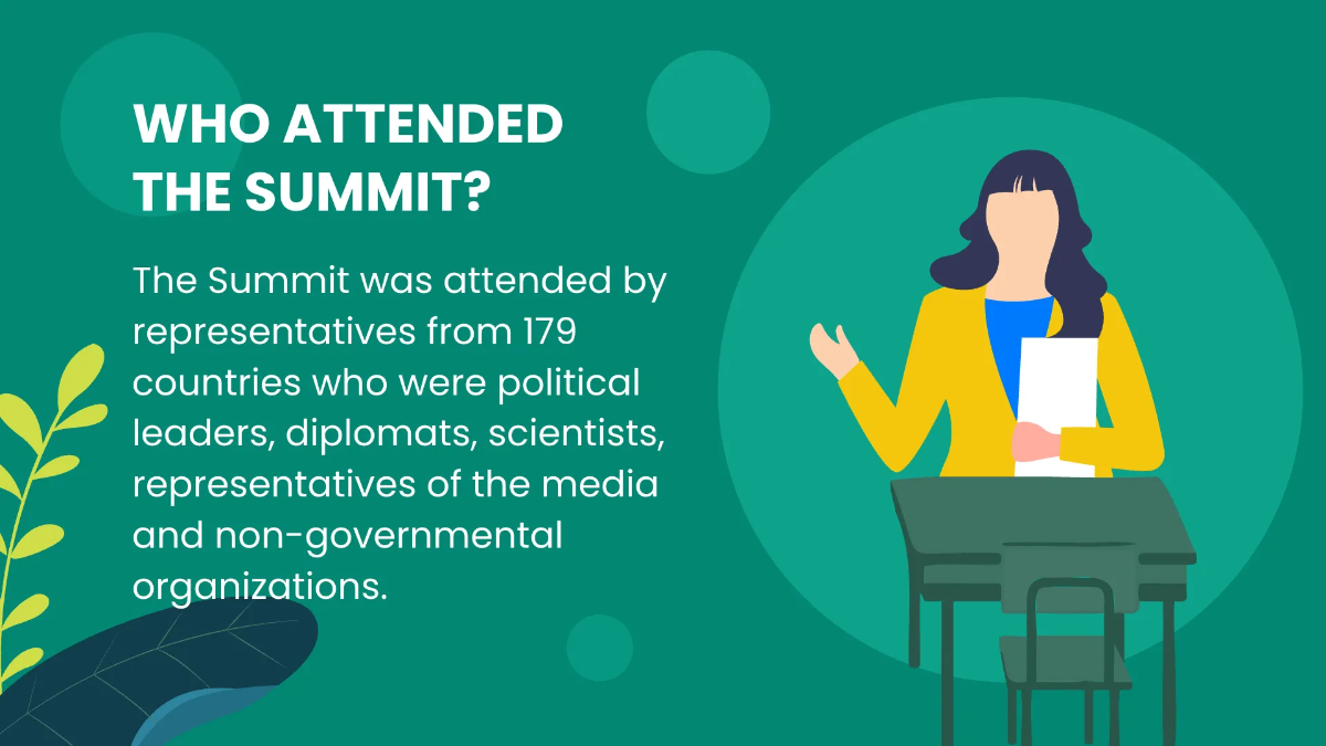 Free Earth Summit Presentation Template to Edit Online