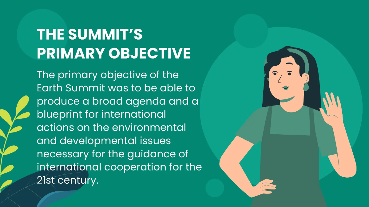 Free Earth Summit Presentation Template to Edit Online