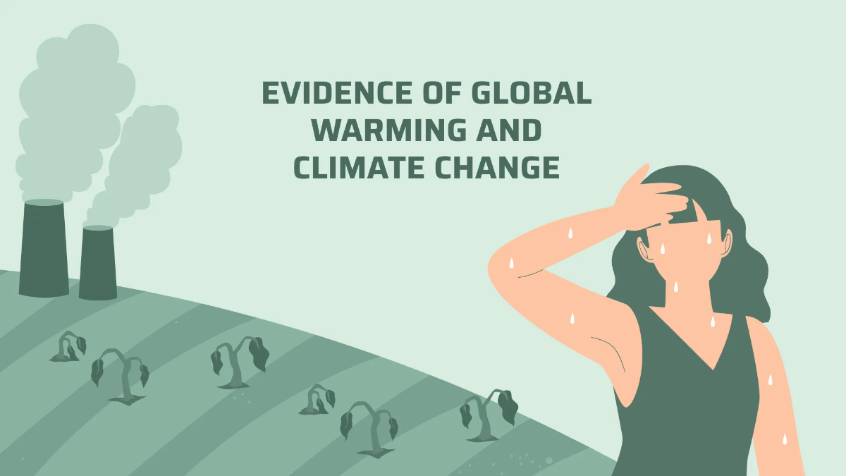 Free Global Warming And Climate Change Presentation Template to Edit Online