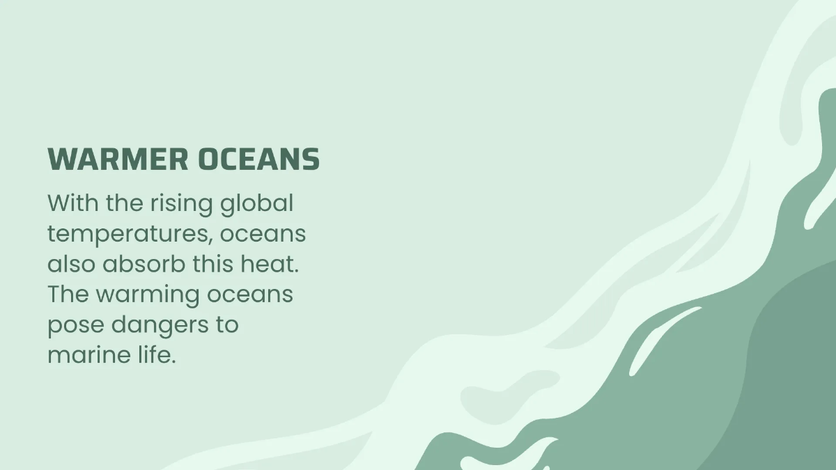 Free Global Warming And Climate Change Presentation Template to Edit Online