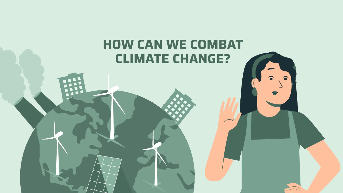 Free Global Warming And Climate Change Presentation Template to Edit Online