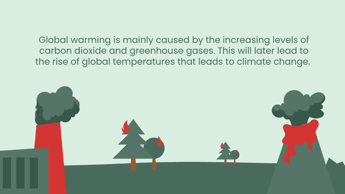 Free Global Warming And Climate Change Presentation Template to Edit Online