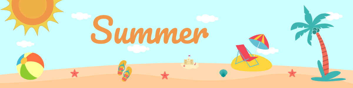 Summer Banner Template