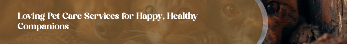 Free Pet Care Website Banner Template to Edit Online
