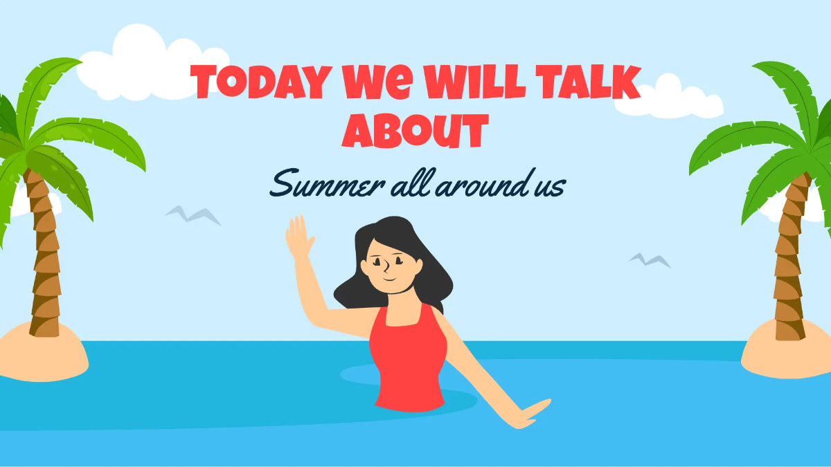 Free Summer Presentation Template to Edit Online